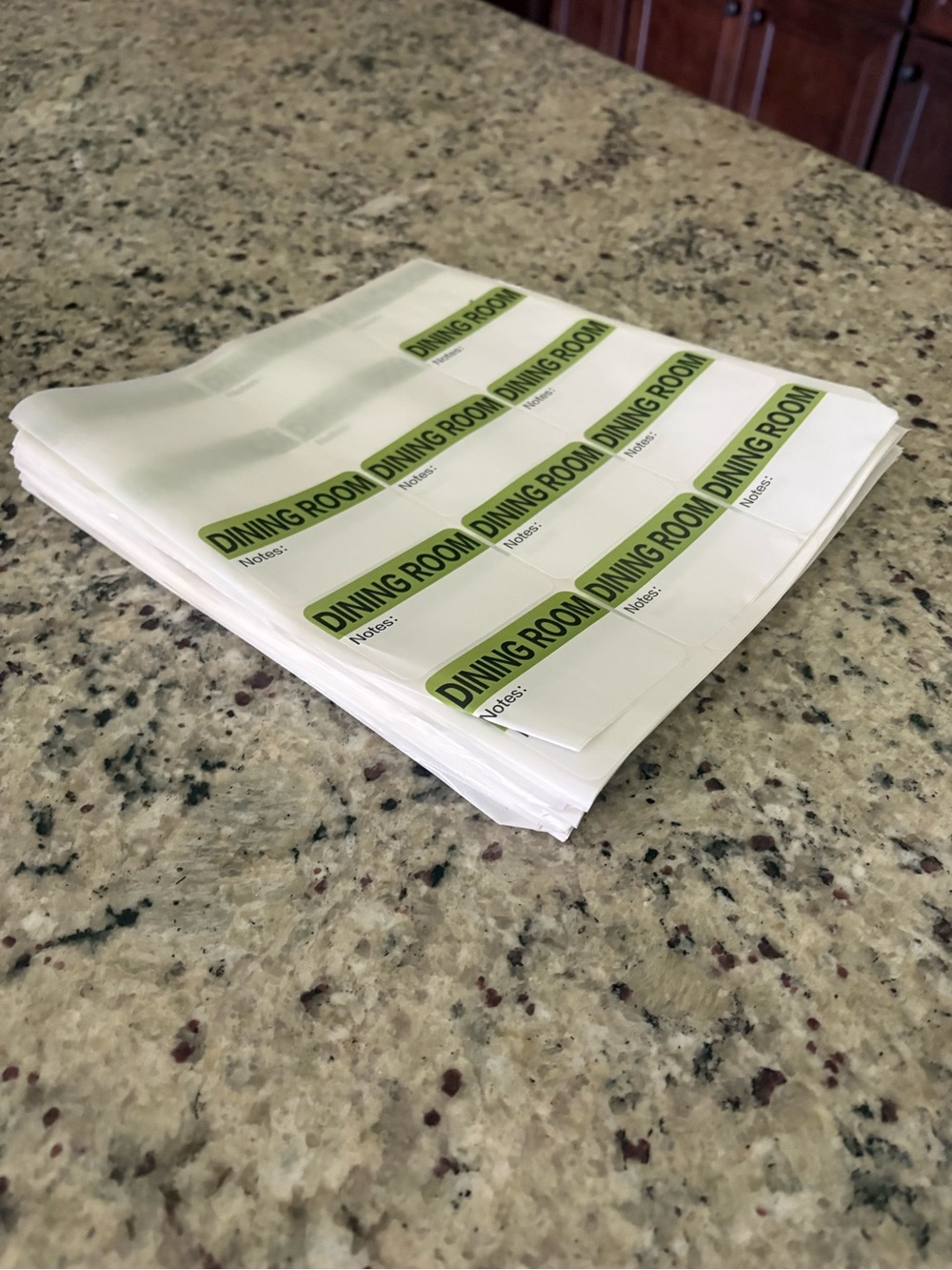 Color coded moving/packing stickers - Picture 1 of 5